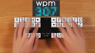 You can type 300 wpm with this keyboard [upl. by Cestar]