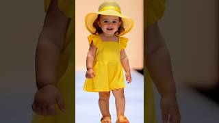 The Cutest Baby Fashion Trends Baby Fashion Week [upl. by Manvil]