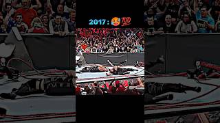 WWE Ring Breaking 💥 Moments  2017🥵 Vs 2011😈 [upl. by Harpp96]