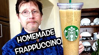 Make Your Own Starbucks Coffee Frappuccino AT HOME [upl. by Morgana]