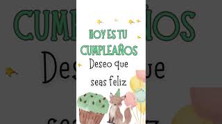 ♥ FELIZ CUMPLE ♥ ¡Que recibas MUCHOS abrazos🎉 ¡🆂🆄🆂🅲🆁🅸🅱🅴🆃🅴 🎉 cumpleaños happybirthday [upl. by Emor]