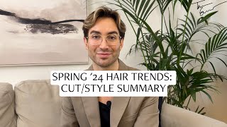 SPRING 2024 HAIR TRENDS CUTSTYLE SUMMARY [upl. by Uriel]