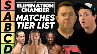 TIER LIST WWE Elimination Chamber Matches [upl. by Nerradal]