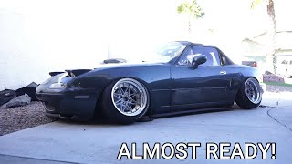 STATIC MIATA BUILD 2   AUXITO SPONSOR [upl. by Birecree]