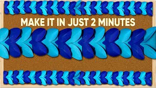 Make Border in Just 2 Minutes  Episode 1 DIY [upl. by Naiditch]