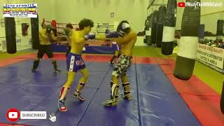 KB Fighter Galati Antrenamente MUAY THAI [upl. by Klina]