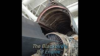 The J58 the Engine of the SR71 Blackbird aviation military shorts [upl. by Mlehliw]