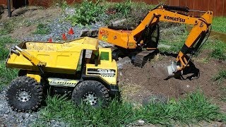 RC ADVENTURES  Earth Digger 4200XL Excavator [upl. by Hurlbut]