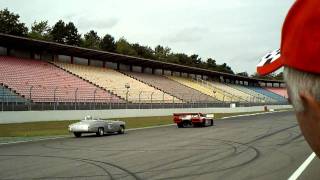 mercedes 300 sls VS Opel Commodore steinmetz in Hockenheim [upl. by Leohcin]