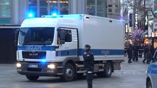 3900 Video USBVEntschärferfahrzeug TOG LKA NRW  2x Krad Polizei Köln [upl. by Ativet528]