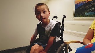 Aidens Surgery  Baclofen Pump for Cerebral Palsy [upl. by Leumhs278]