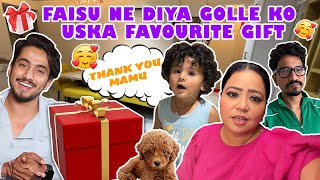 MrFaisu Ne Diya Golle Ko Uska Favourite Gift 🎁💝🤗  Bharti Singh  Haarsh Limbachiyaa  Golla [upl. by Lednyc]