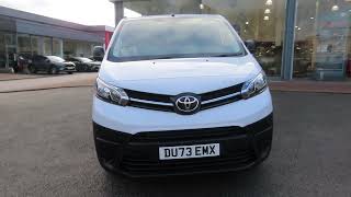 2023 Toyota Proace L2 ICON CRC Automatic Electric Panel Van at WR Davies Toyota Stafford01785236700 [upl. by Frisse]