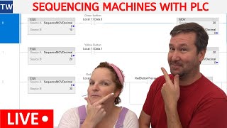 Allen Bradley PLC Programming Sequencer Tutorial Sequence Control [upl. by Yolanthe467]