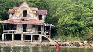 Camping Down D Islands Chacachacare  Haunted Abandon House  Trinidad Fishing and Exploring [upl. by Bradney]