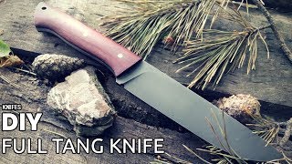 DIY full tang knife [upl. by Irec]