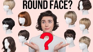 Top 10 Hairstyles for Round Face❓DONT MISS❌ [upl. by Enirhtac]