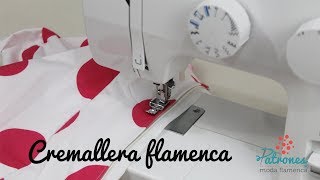 Cómo coser la cremallera de tu traje de flamenca [upl. by Weight]