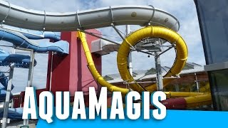 AquaMagis Plettenberg  alle Rutschen Onride 201415 [upl. by Zug36]