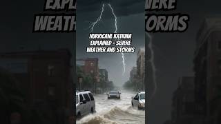 Hurricane Katrina Explained  Severe Weather and Storms hurricane severeweather historicevents [upl. by Wernick]