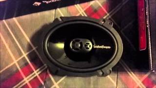 RockFord Fosgate Punch P1683 6x8 Unboxing [upl. by Ardnosal38]