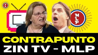 BIANCHI y LACALLE payando en CONTRAPUNTO  ZIN TV  MLP [upl. by Aneer]