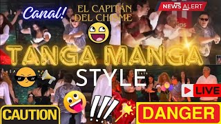 EL TANGA MANGA STYLE  GANGNAM STYLE MEXICANO  MARIO BEZARES BAILANDO EN LA CASA DE LOS FAMOSOS MX [upl. by Mccurdy34]