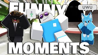 EVADE VC Clips That Make You LAUGH  Roblox Evade VC Funny Moments [upl. by Karlow519]