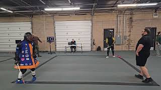 Scioto Open 2024  Chris Shelton vs Thomas Kesler Div A Longsword Pools [upl. by Dirraj]