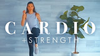 Cardio amp Bodyweight Strength Workout for Beginners amp Seniors  30 min all Standing [upl. by Poppy910]