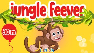 Jungle Feever Long Version  Jazz for Kids  Educational Childrens Songs  Baby Songs [upl. by Htebiram]