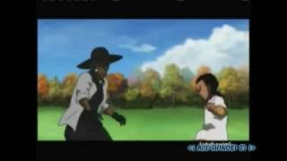 Boondocks Season 3 Ep 5  Naruto Ep 30 fight scene comparison HD [upl. by Tarazi]