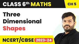 Three Dimensional Shapes  Understanding Elementary Shapes  Class 6 Maths Chapter 5 [upl. by Hertzfeld]