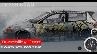 Car Water Resistance Test 3 BeamNgDrive  NgBeam nd Crash beamngdrive [upl. by Aruasor]