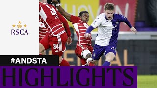 Highlights RSC Anderlecht  Standard de Liège  20232024 [upl. by Ttehc]