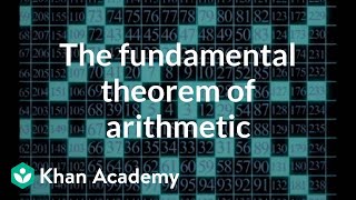 The fundamental theorem of arithmetic  Computer Science  Khan Academy [upl. by Calica472]