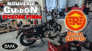 Ep3  Je Change Le Guidon de Jacqueline  ROYAL ENFIELD Interceptor 650 [upl. by Annabela]