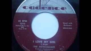 METRONOMES  I LOVE MY GIRL  CADENCE 1310 45 RPM [upl. by Elleirol]