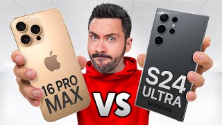 iPhone 16 Pro Max VS Galaxy S24 Ultra  le Gros Comparatif [upl. by Ognimod407]