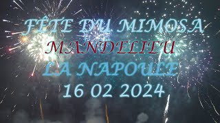 FÊTE DU MIMOSA MANDELIEU LA NAPOULE 2024 2 16 [upl. by Kenwood]