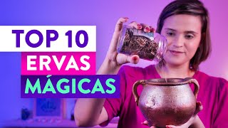 TOP 10 Minhas Ervas Mágicas Favoritas [upl. by Anivel]