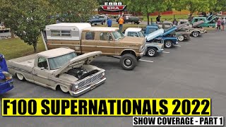 F100 Super Nationals 2022 Show Coverage  Part 1 [upl. by Nyllij]