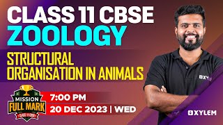 Class 11 CBSE  Zoology  Structural Organisation in Animals  Xylem CBSE 11 amp 12 [upl. by Ttimme245]