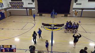 Crestwood Jr High School vs Casey Jr High Volleyball [upl. by Dugas2]