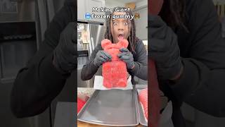 🥶Making the viral Frozen Giant Gummy lifehacks frozengummy hacks [upl. by Manley]