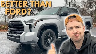 2024 Toyota Tundra Review Better Than F150 [upl. by Landan]