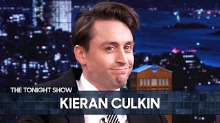 Kieran Culkin Was Almost Cousin Greg on Succession  The Tonight Show Starring Jimmy Fallon [upl. by Ogata]