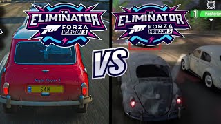 Forza Horizon 4 VS Forza Horizon 5 ELIMINATOR COMPARACION ¿Cuál tiene mejor Battle Royale [upl. by Pritchard]