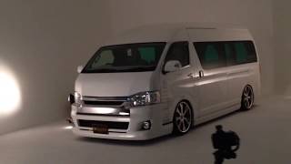 Ⅳ型ハイエース LEGANCEデモカー撮影 shooting the Hiace [upl. by Epilef]