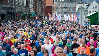 Live Bergen City Marathon  10 year anniversary in 2022 [upl. by Liris]